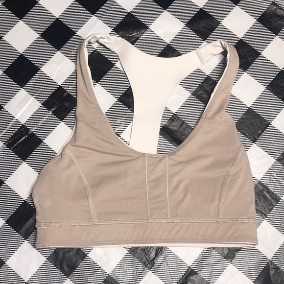 Lululemon White Sport Bra size 4 - Picture 6 of 6